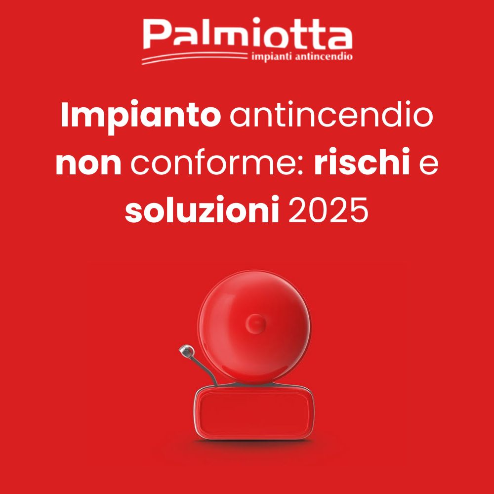 Impianto antincendio non conforme