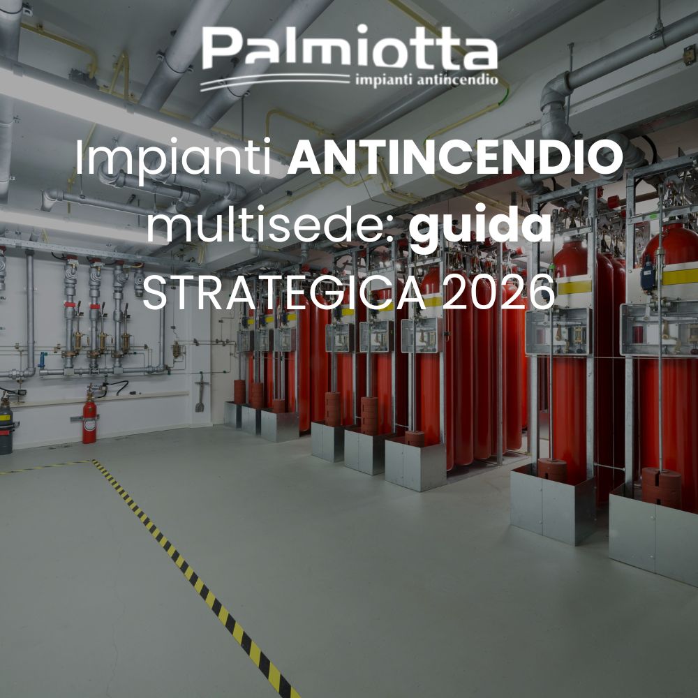Impianti antincendio multisede: guida strategica 2026