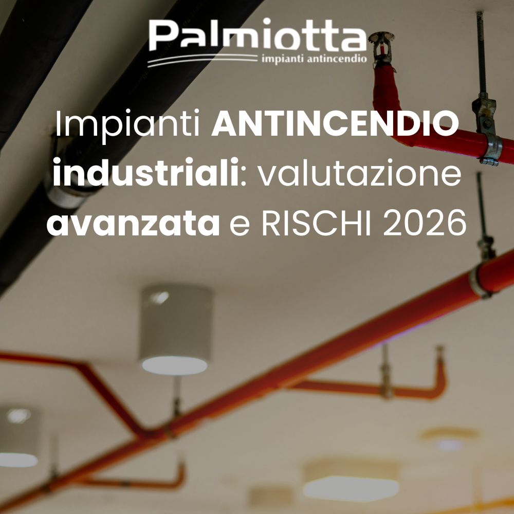 Impianti antincendio industriali: valutazione avanzata e rischi 2026
