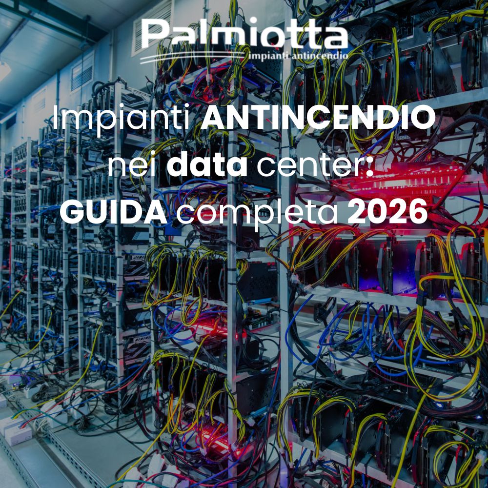 Impianti antincendio nei data center: guida completa 2026