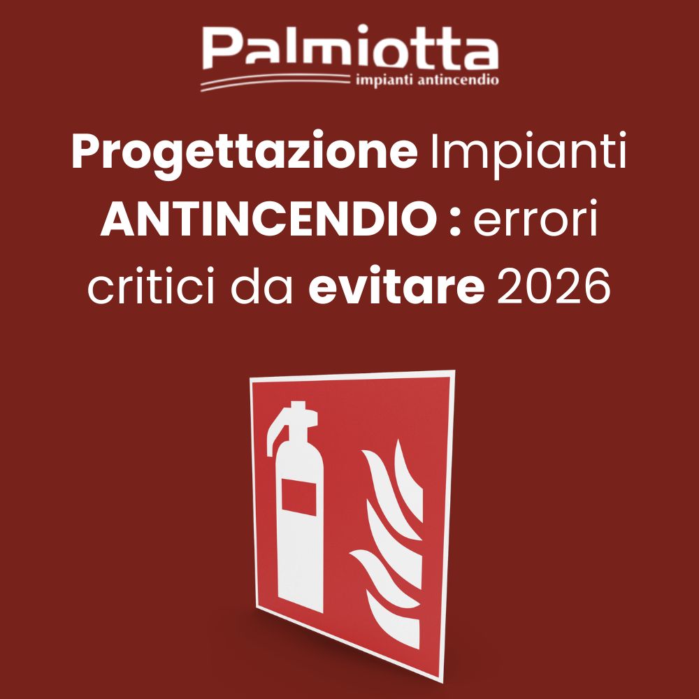 progettazione Impianti antincendio : errori critici da evitare 2026