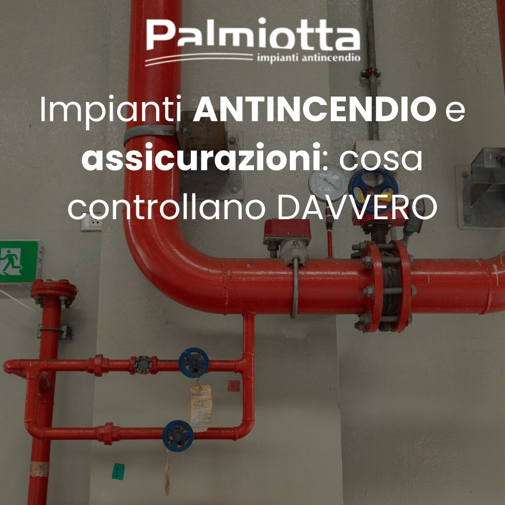 Impianti antincendio e assicurazioni: cosa controllano davvero 2026
