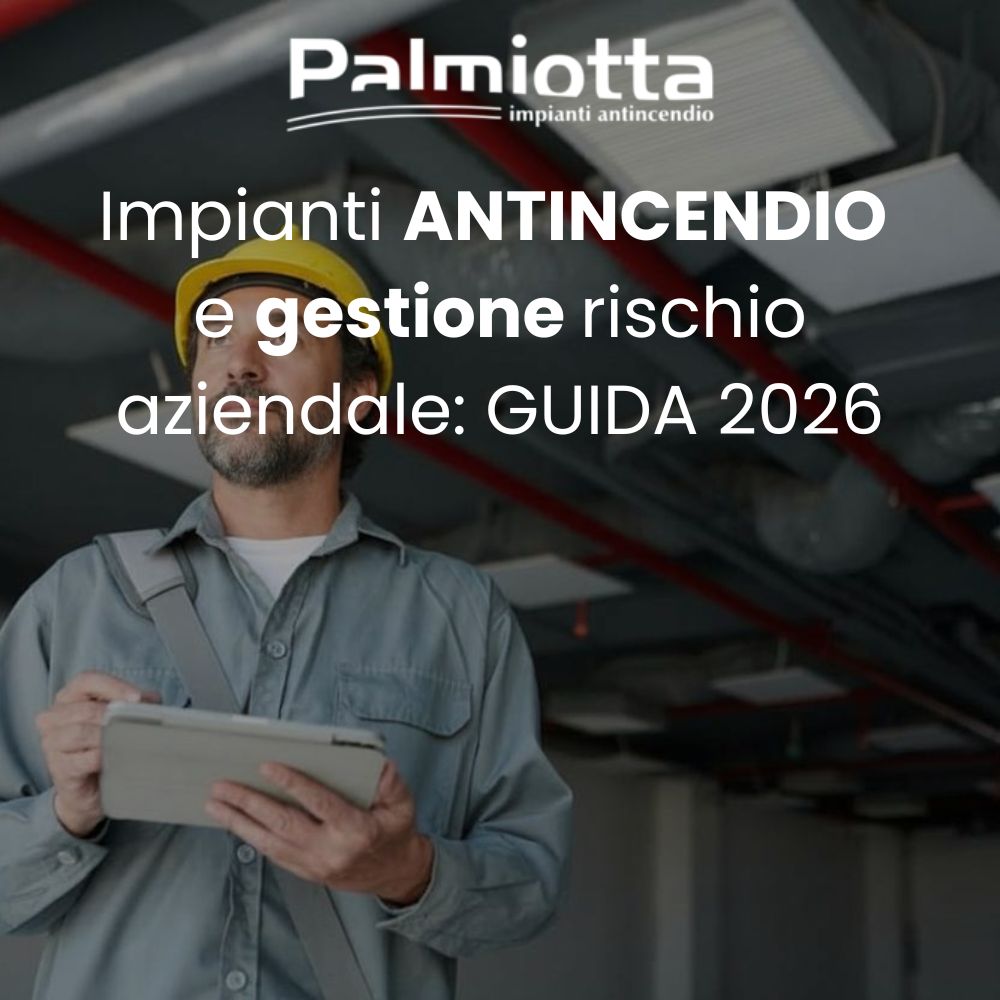 Impianti antincendio e gestione rischio aziendale: guida 2026