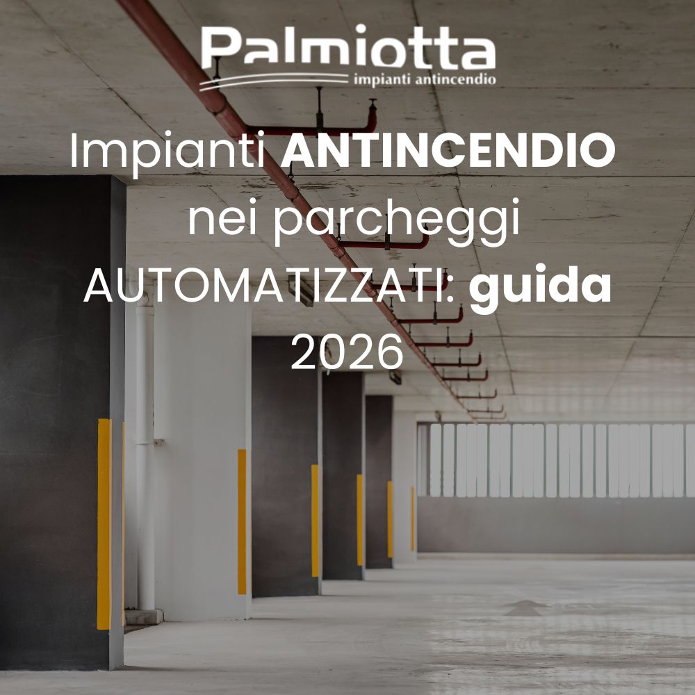 Impianti antincendio parcheggi automatizzati: guida 2026