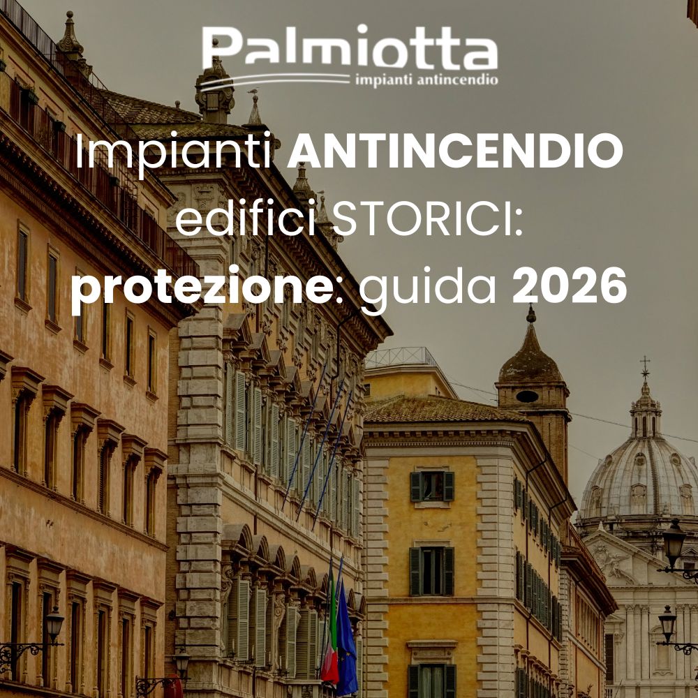 Impianti antincendio edifici storici: protezione e guida 2026